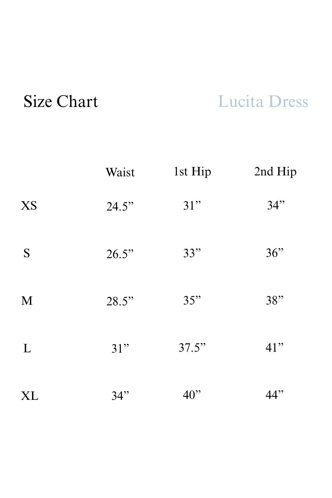 Lucita Dress
